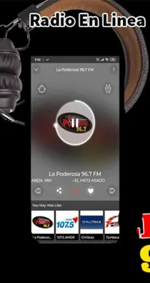 La Poderosa 96.7 Radio Podero android App screenshot 1