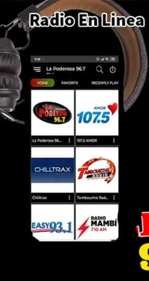 La Poderosa 96.7 Radio Podero android App screenshot 2