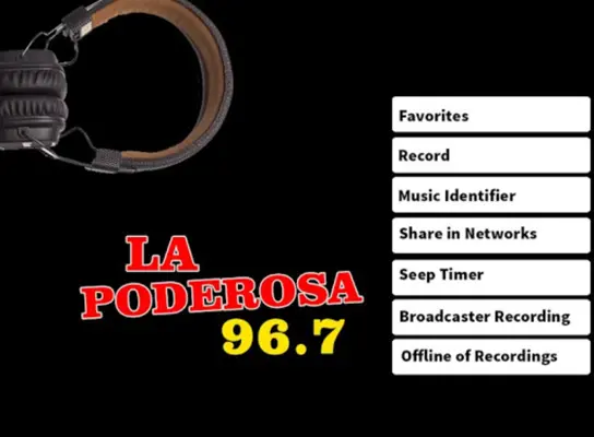 La Poderosa 96.7 Radio Podero android App screenshot 3